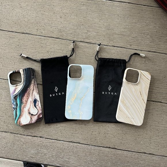 Burga Other - Burga phone cases set of 3 for iphone 13 pro max NWOT